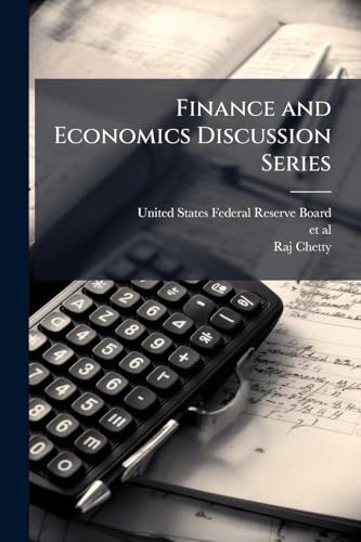 Finance and Economics Discussion Series
