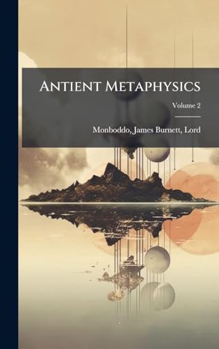 Antient Metaphysics