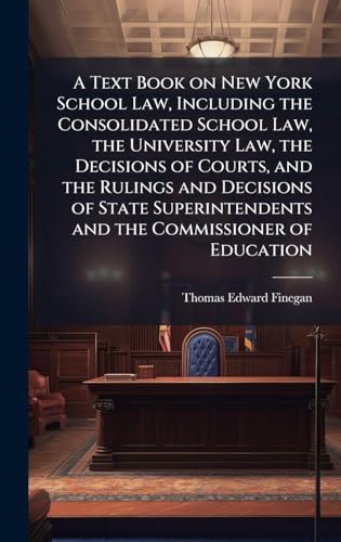 A Text Book on New York School Law, Including the Consolidated School Law, the University Law, the Decisions of Courts, and the Rulings and Decisions of State Superintendents and the Commissioner of Education