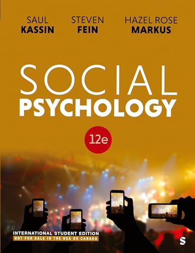 Social Psychology - International Student Edition (12th Edition)