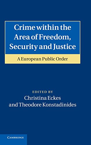 Crime Within the Area of Freedom, Security and Justice