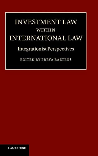 Investment Law Within International Law