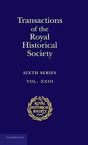 Transactions of the Royal Historical Society