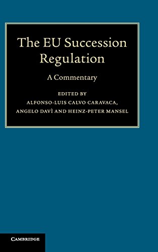 The EU Succession Regulation