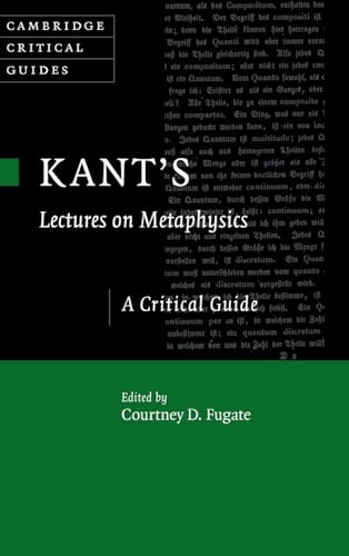 Kant's Lectures on Metaphysics
