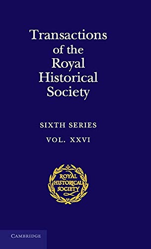 Transactions of the Royal Historical Society
