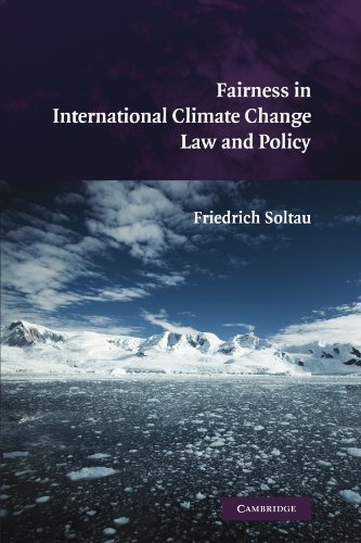 Fairness in International Climate Change Law and Policy