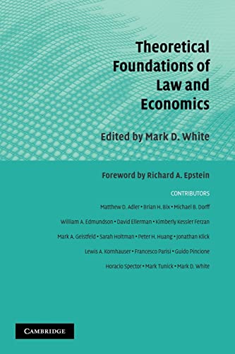 Theoretical Foundations of Law and Economics
