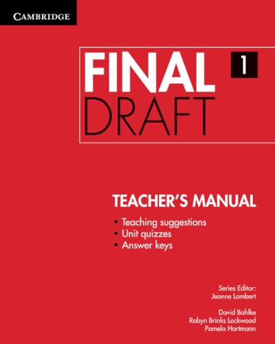 Final Draft Level Teacher's Manual