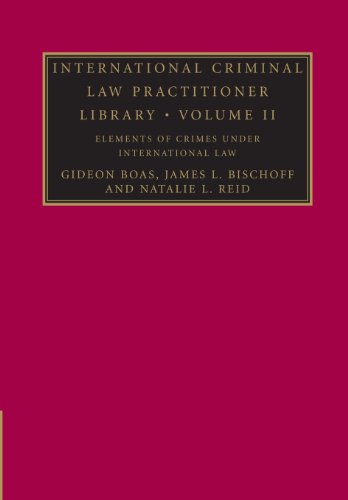 International Criminal Law Practitioner Library