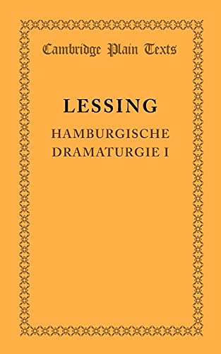 Hamburgische Dramaturgie I