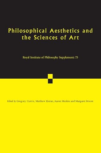 Philosophical Aesthetics and the Sciences of Art