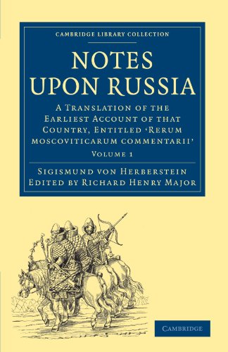Notes Upon Russia
