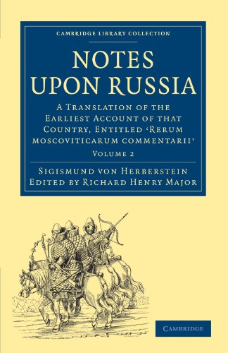 Notes Upon Russia