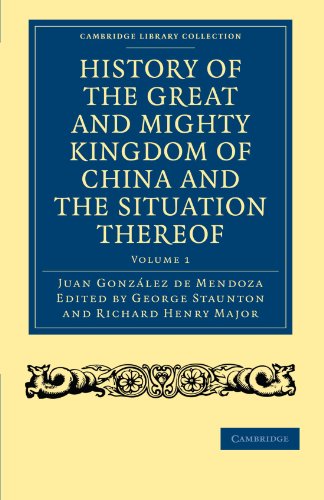History of the Great and Mighty Kingdome of China and the Situation Thereof