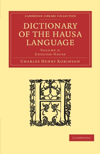 Dictionary of the Hausa Language