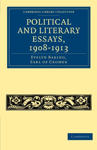 Political and Literary Essays, 1908-1913