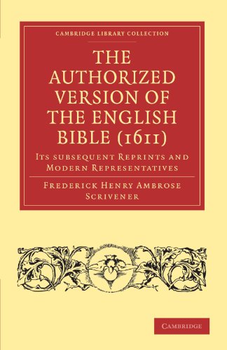 The Authorized Version of the English Bible             (1611)