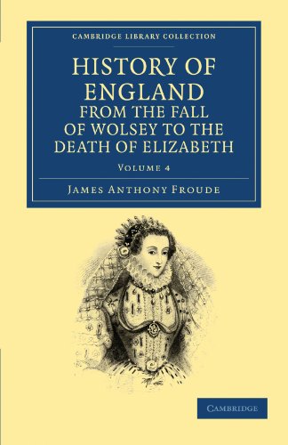 History of England from the Fall of Wolsey to the Death of Elizabeth - Volume 4