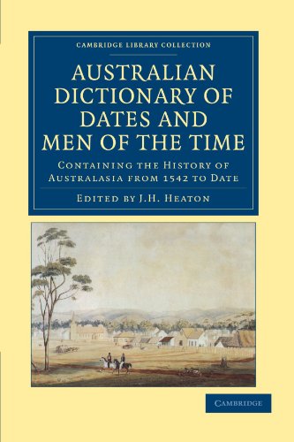 Australian Dictionary of Dates and Men of the Time