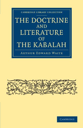 The Doctrine and Literature of the Kabalah