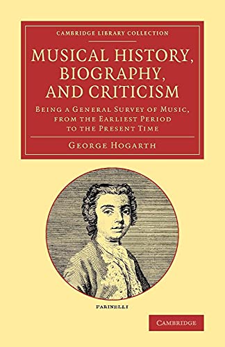 Musical History, Biography, and Criticism