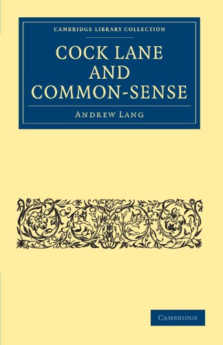 Cock Lane and Common-Sense