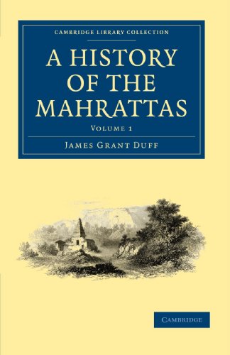 A History of the Mahrattas - Volume 1