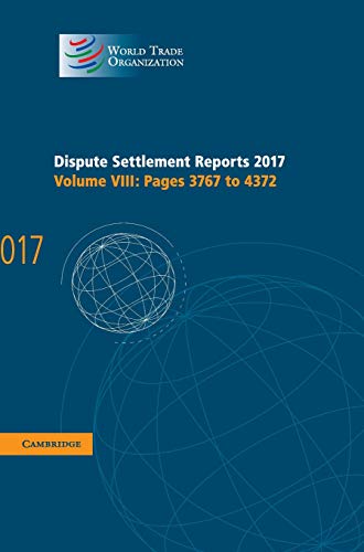 Dispute Settlement Reports 2017
