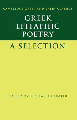 Greek Epitaphic Poetry