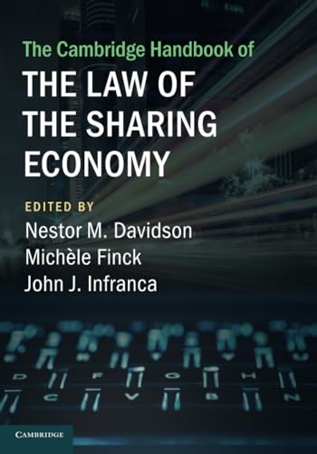 The Cambridge Handbook of the Law of the Sharing Economy
