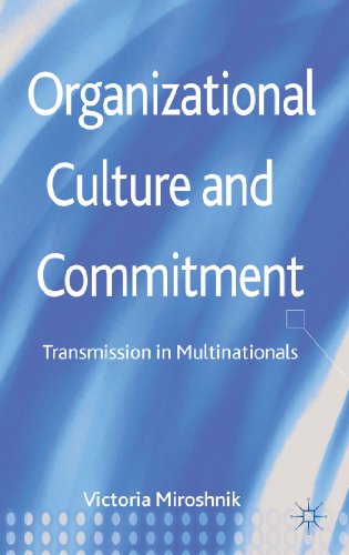 Organizational Culture and Commitment