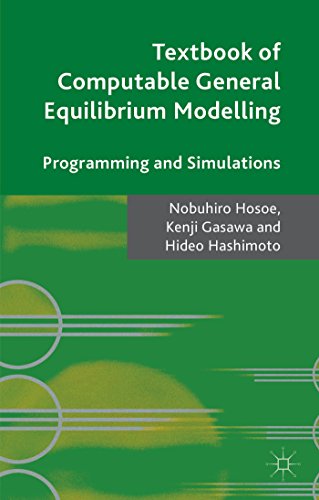 Textbook of Computable General Equilibrium Modelling