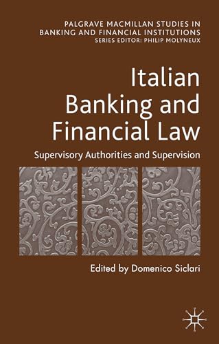 Italian Banking and Financial Law