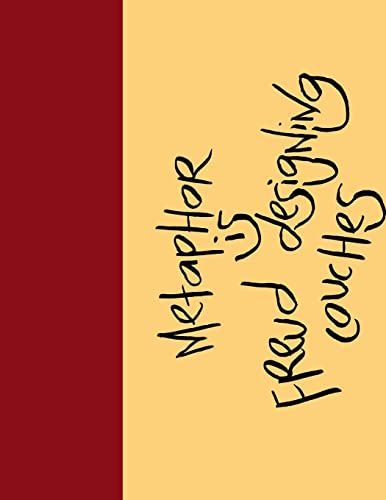 Madding Mission 'Metaphor Is Freud Designing Couches' Jotter Book