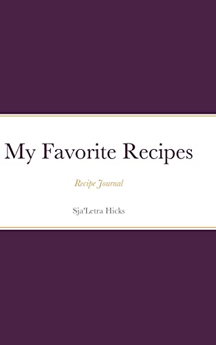 My Favorite Recipe Book
