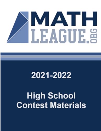 2021-2022 High School Contest Materials