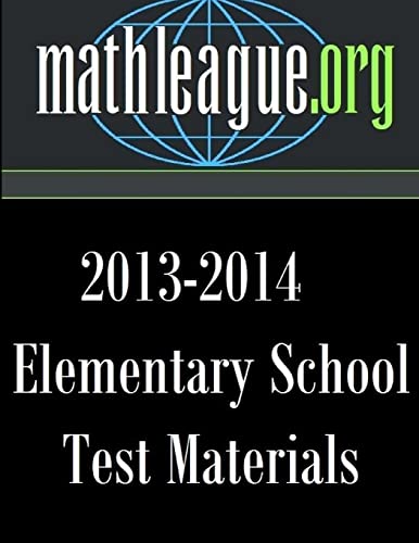 Elementary School Test Materials 2013-2014