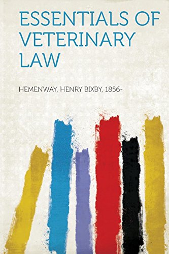 Essentials of Veterinary Law