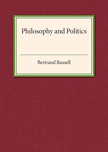 Philosophy and Politics