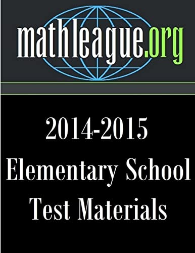Elementary School Test Materials 2014-2015