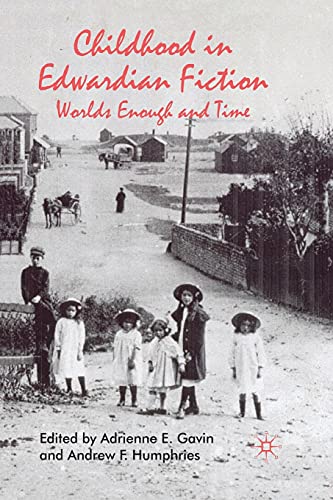 Childhood in Edwardian Fiction