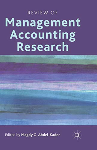 Review of Management Accounting Research