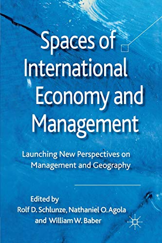 Spaces of International Economy and Management