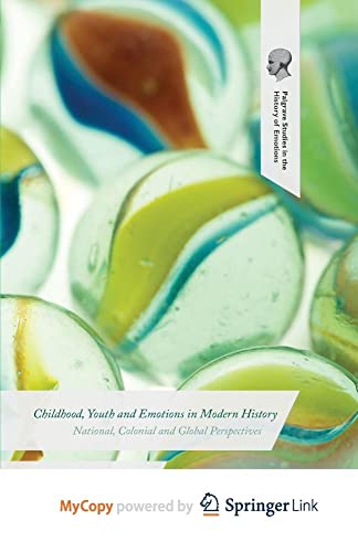 Childhood, Youth and Emotions in Modern History