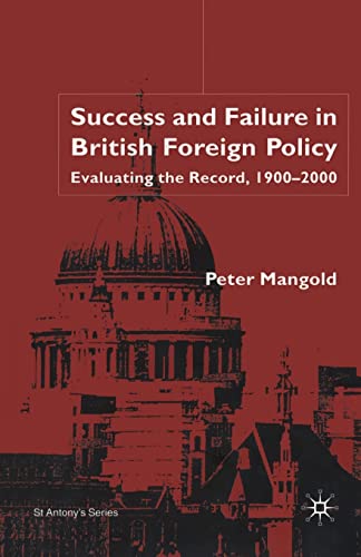 Success and Failure in British Foreign Policy