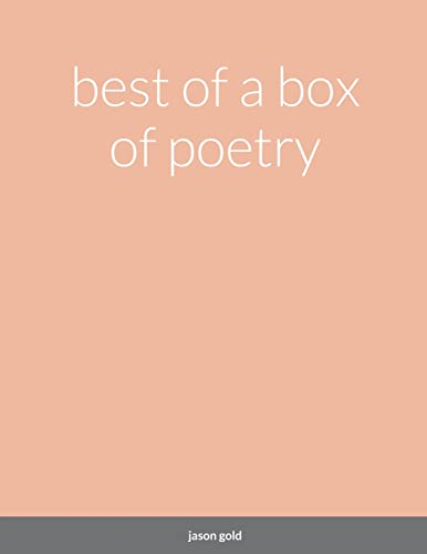 best of a box of poetry