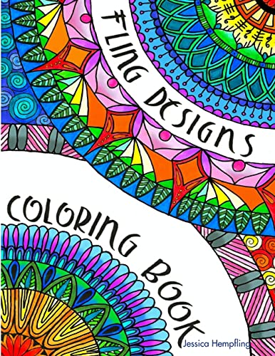 Fling Designs coloring book
