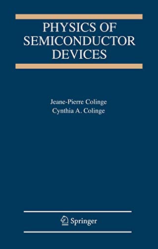Physics of Semiconductor Devices