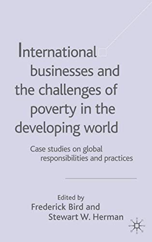 International Businesses and the Challenges of Poverty in the Developing World